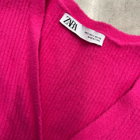 💖 Zara Fuchsia Button-Up Cardigan - Picture 8 of 8
